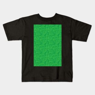 Taking a Walk in the Green Snow Kids T-Shirt